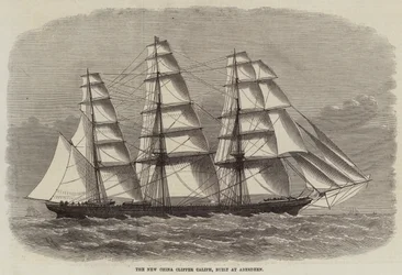 O New China Clipper Caliph, construído em Aberdeen